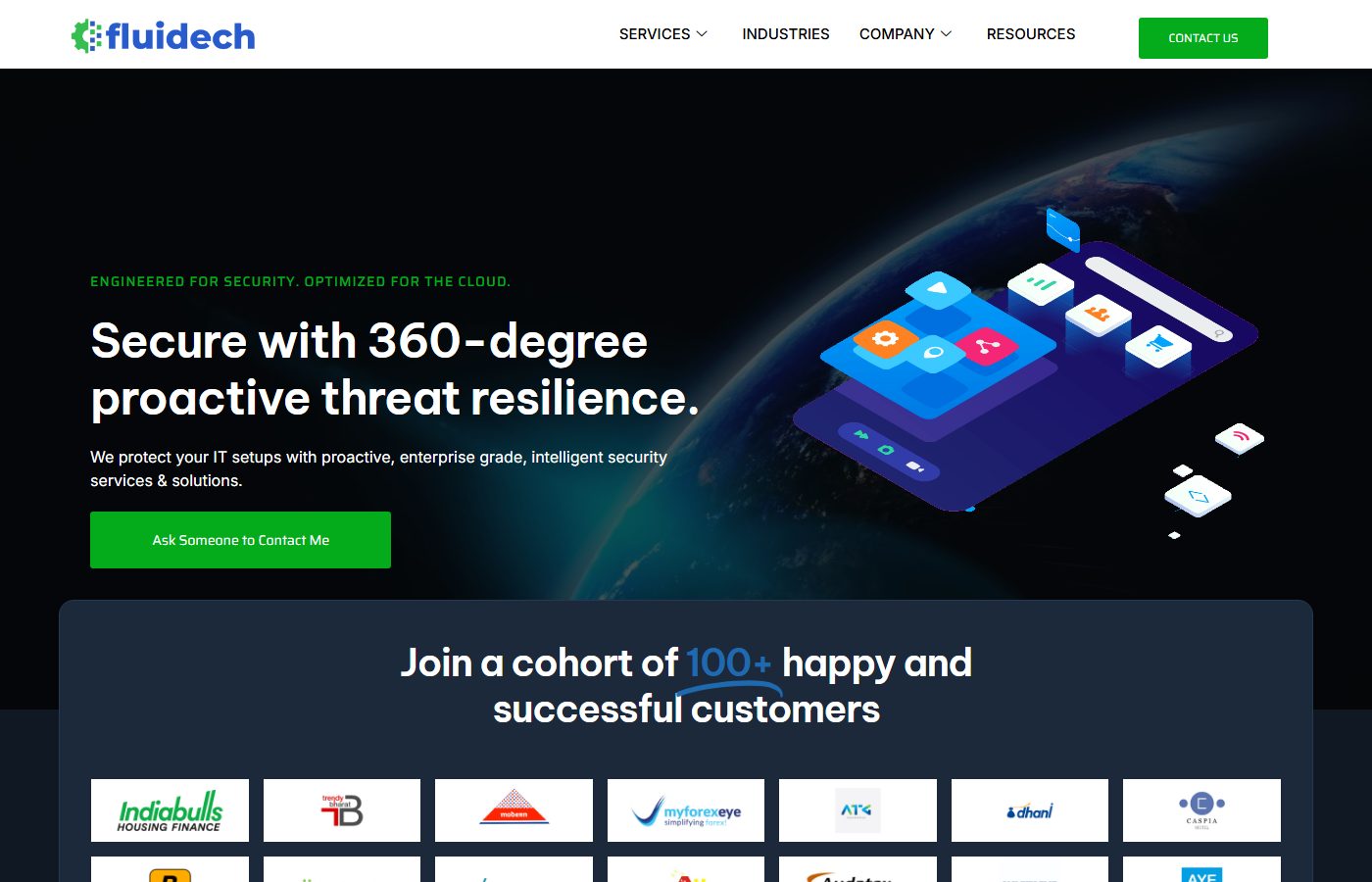 Fluidech website screenshot