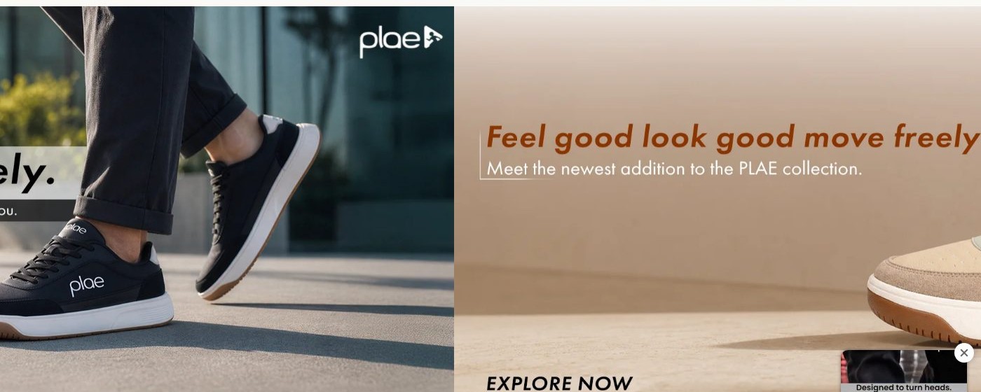 The Plae website screenshot